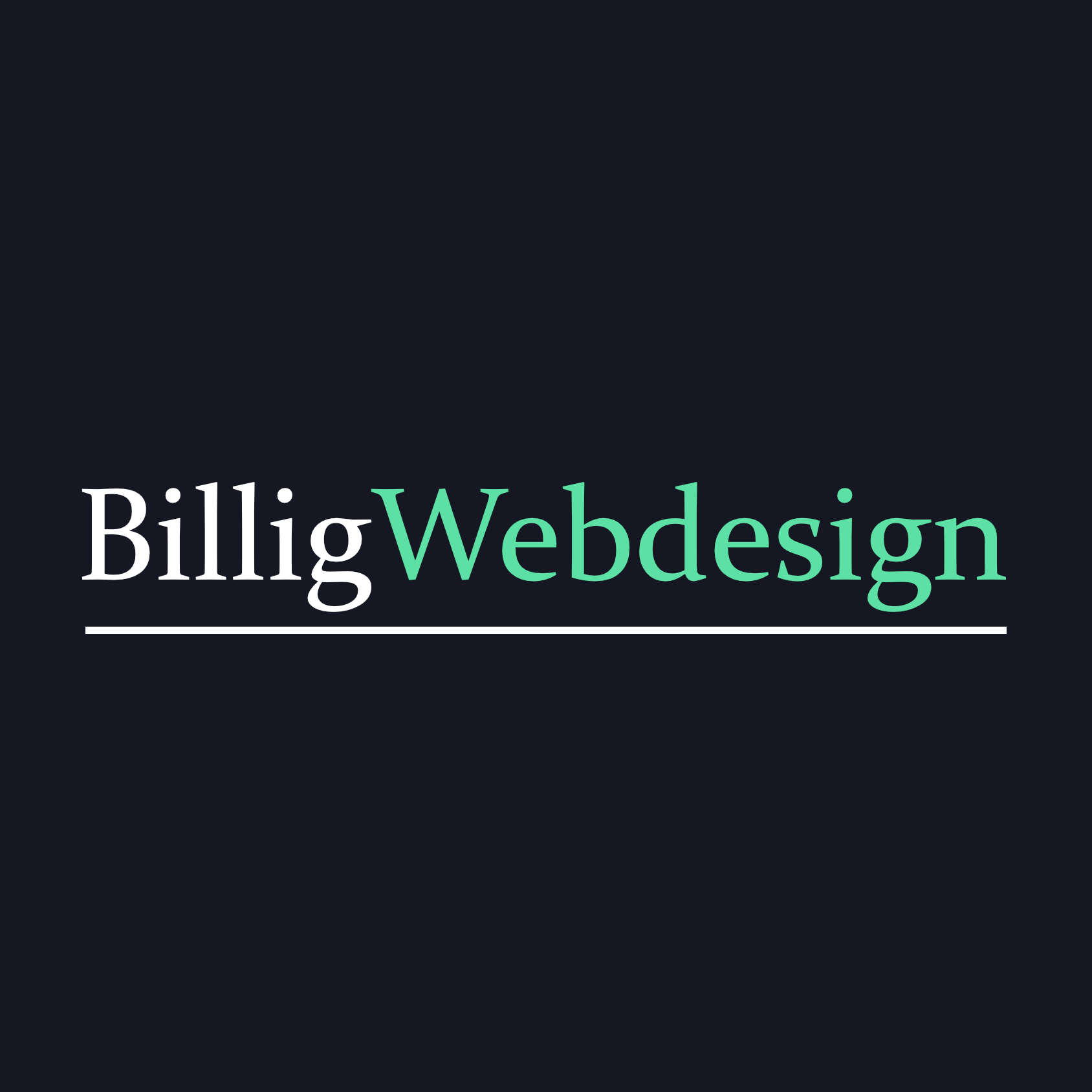 Billig Webdesign – eksempel på enkel, profesjonell nettside